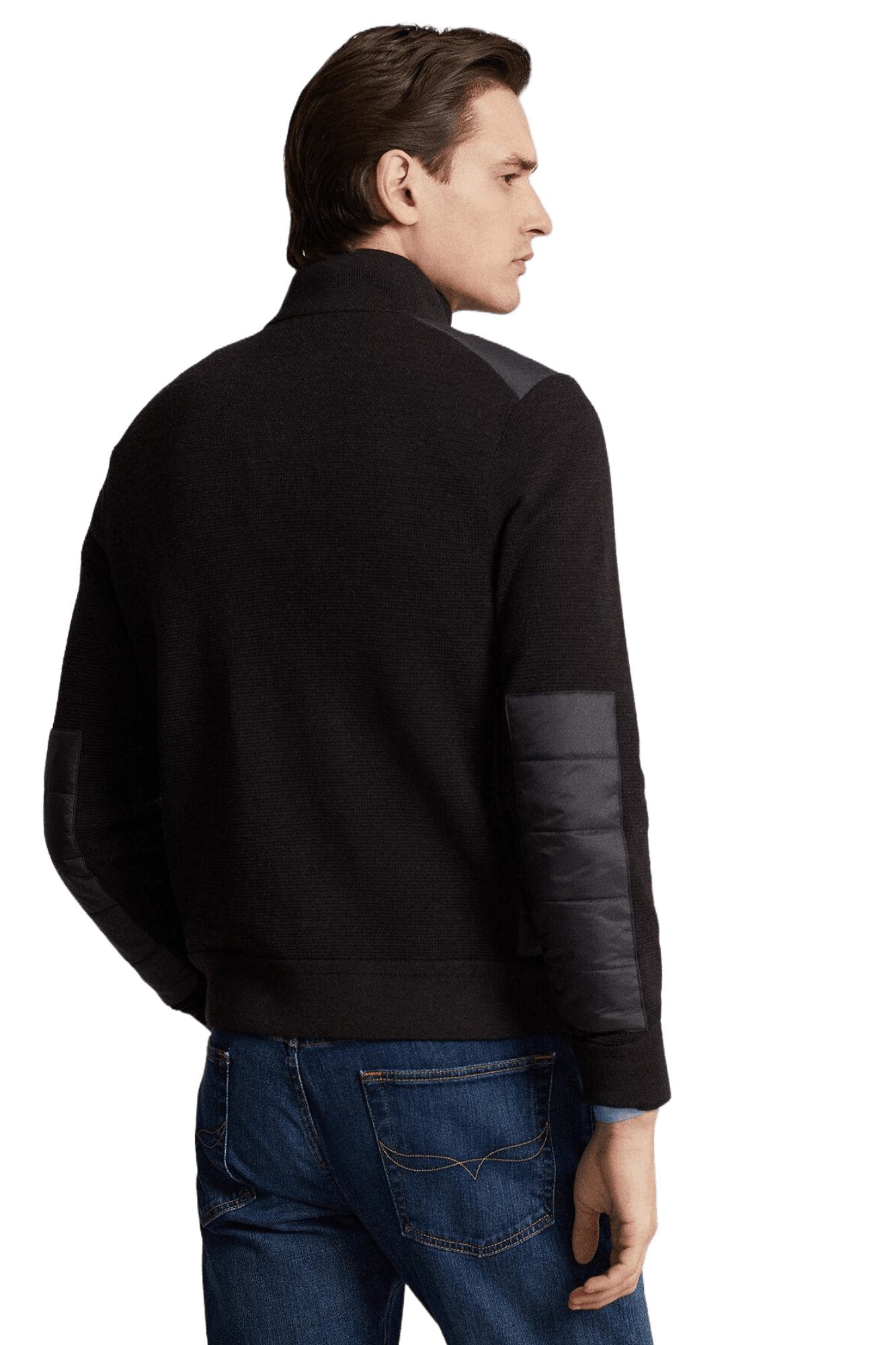 <tc>Ralph Lauren</tc> 男士混合全拉鍊套頭衫