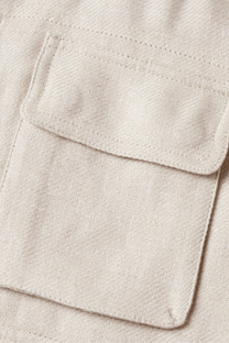 Brunello Cucinelli Men's Linen, Wool and Silk-Blend Twill Harrington Jacket