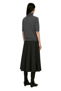 Arket Women's Short-Sleeve Roll-Neck Jumper