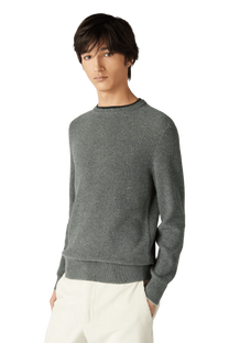 <tc>Loro Piana</tc> Sudadera con cuello redondo City Pull para hombre