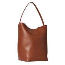 The Row Large N/S Park Tote Bag in Leather