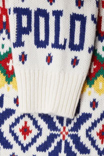 Ralph Lauren Women's Logo Mockneck Wool-Blend Sweater