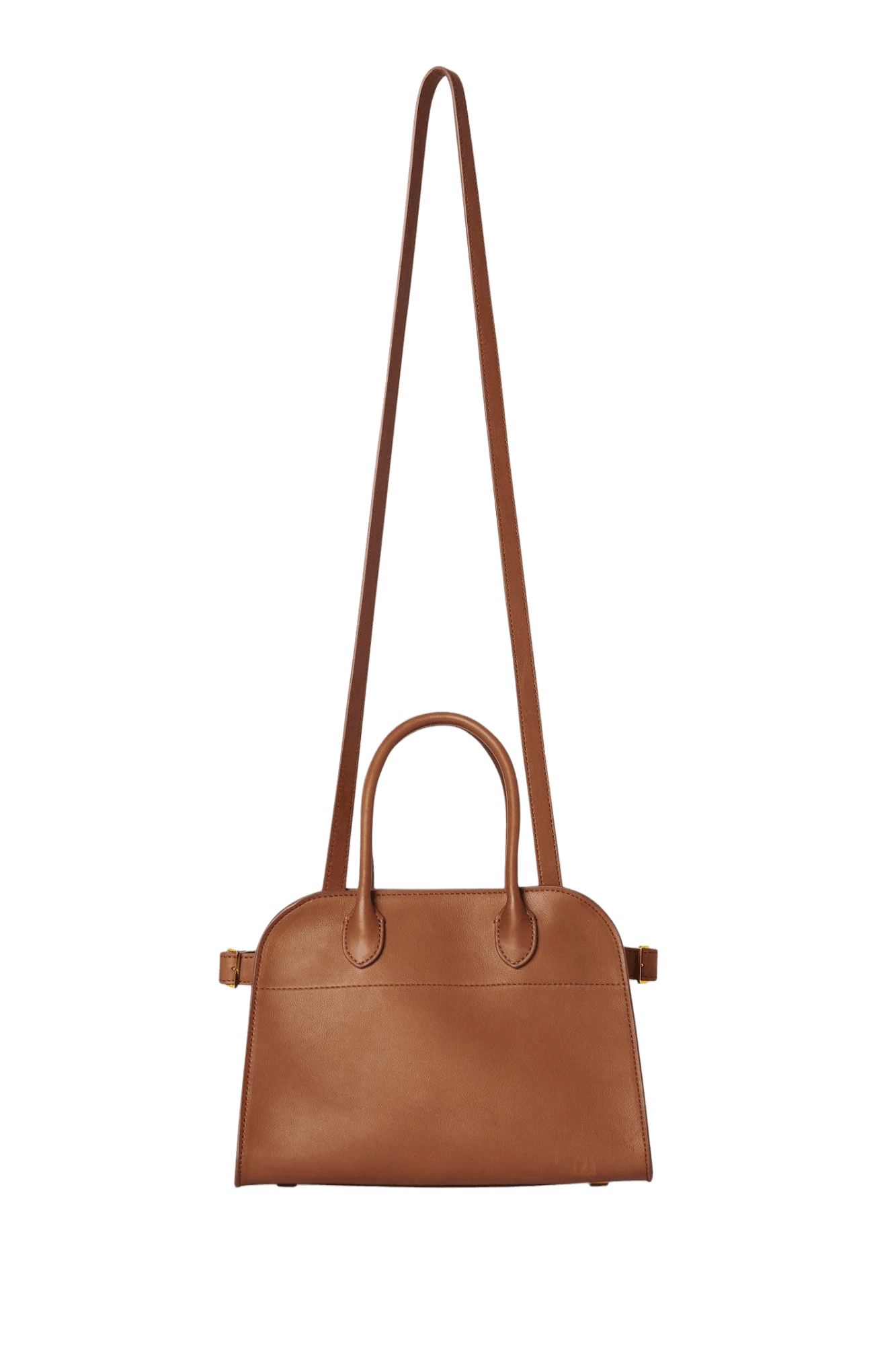 （セレブ御用達）The Row ソフト マルゴー 10 レザーバッグ Soft Margaux 10 Bag Black in Leather – The Row