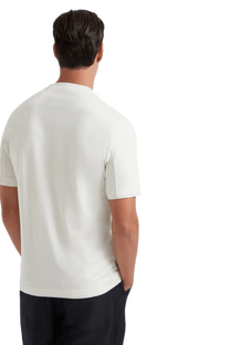 Brunello Cucinelli Men's Cotton Jersey Crew Neck T-shirt With Faux-layering
