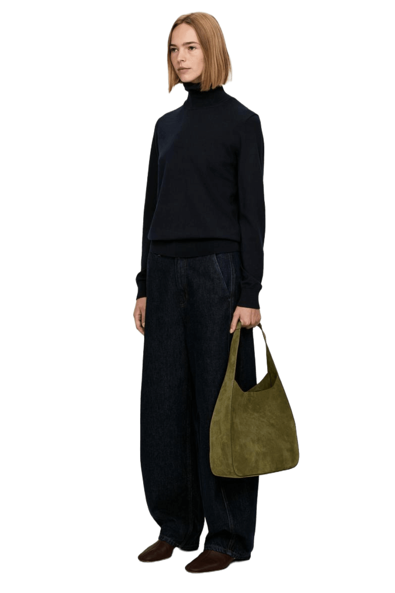 Arket Women's Roll-Neck Merino Jumper