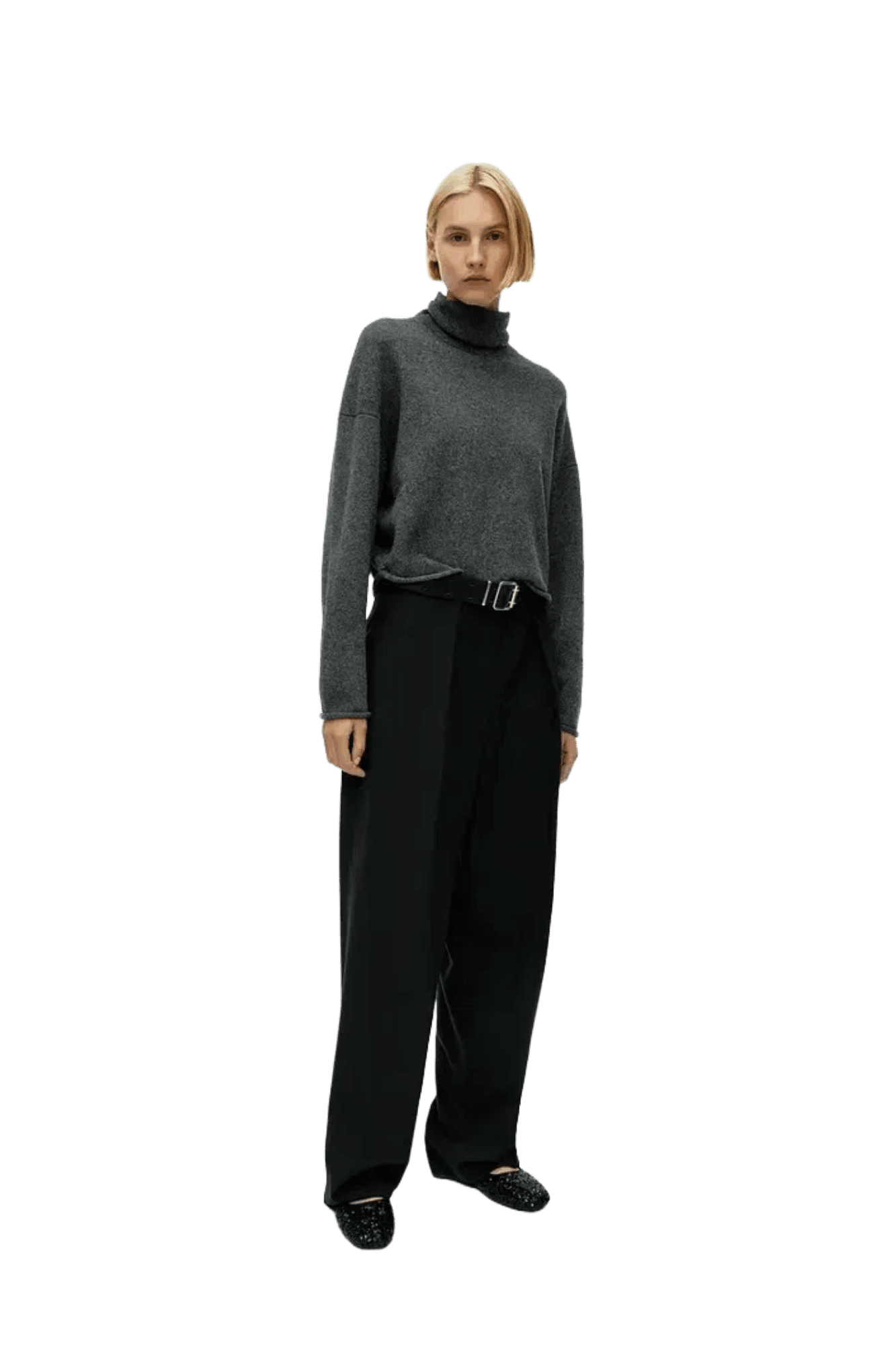 Arket Women's High-Neck Wool Jumper