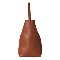 The Row Large N/S Park Tote Bag in Leather