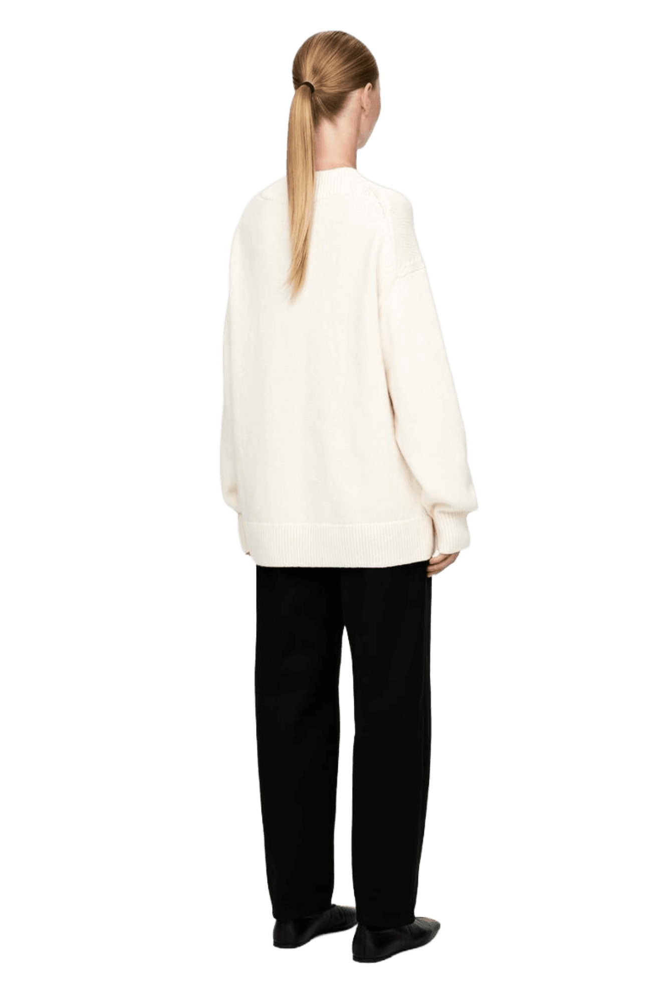 Arket Women's Relaxed Wool-Cotton Jumper