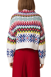 Ralph Lauren Women's Logo Mockneck Wool-Blend Sweater