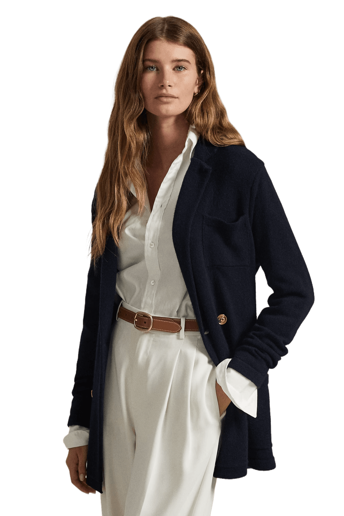 Ralph Lauren Unisex Cashmere Blazer Cardigan