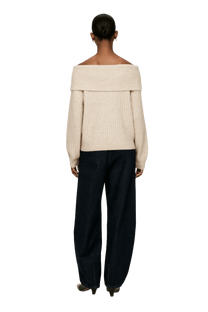 Arket Women's Off-Shoulder Rib Jumper