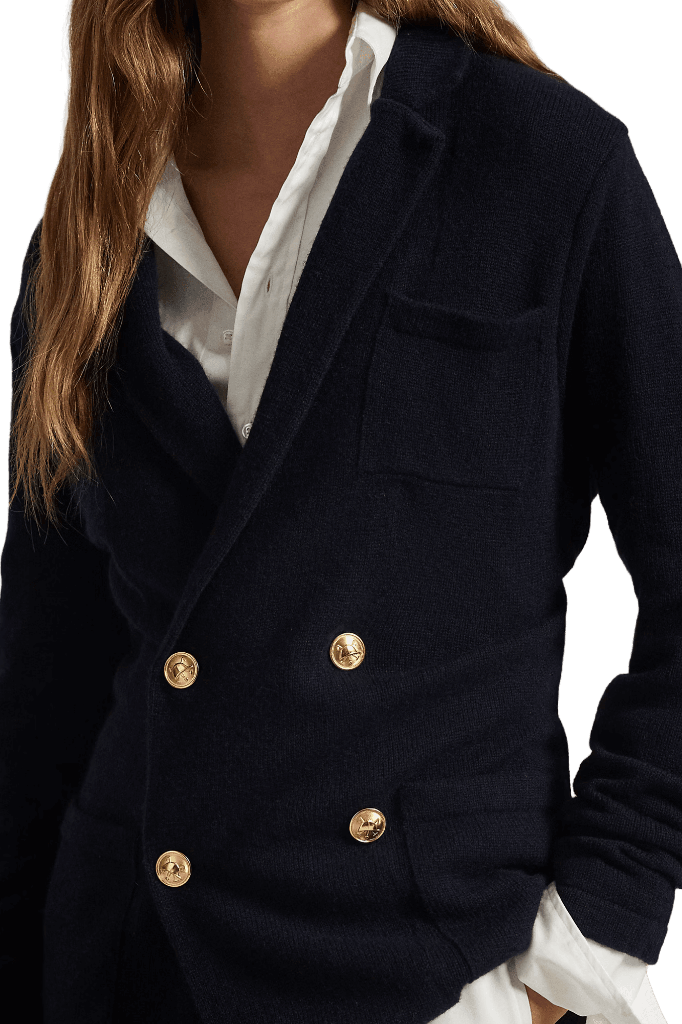 Ralph Lauren Unisex Cashmere Blazer Cardigan