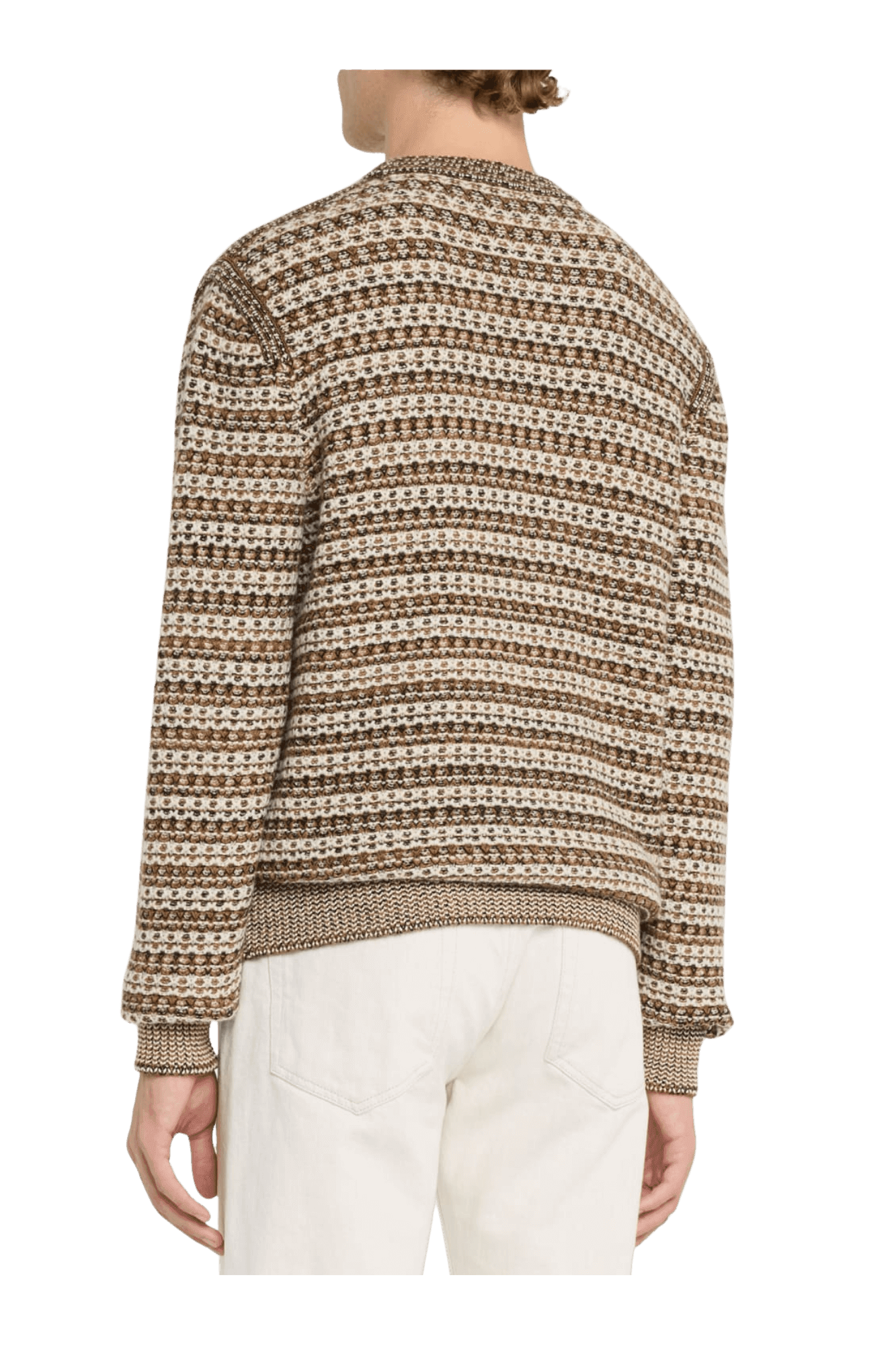<tc>Loro Piana</tc> Suéter de cuello redondo de punto de cachemira Mancora para hombre