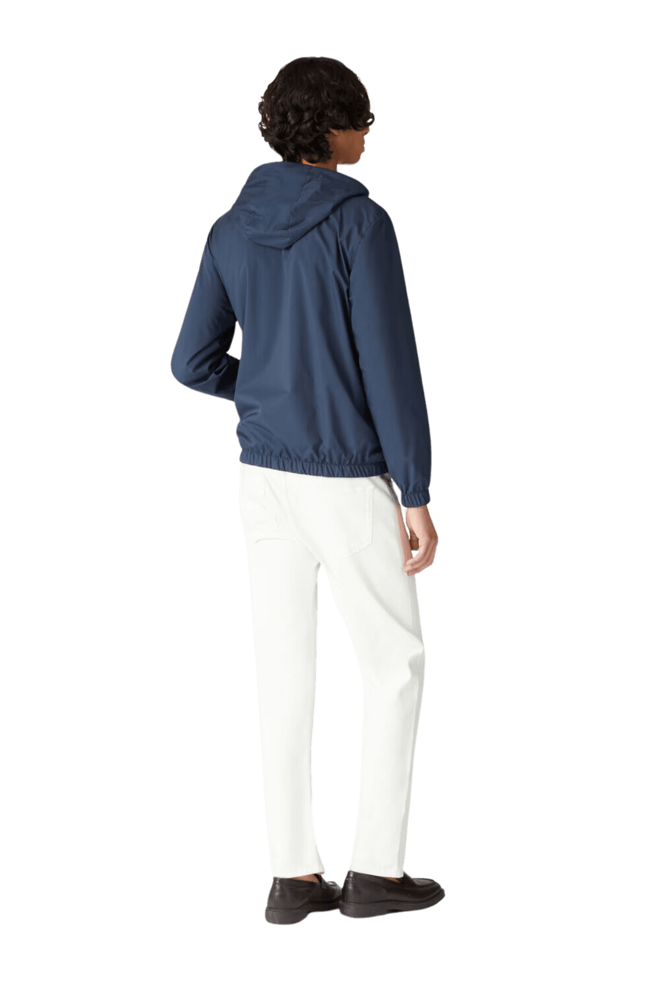 <tc>Loro Piana</tc> 男士連帽飛行員夾克