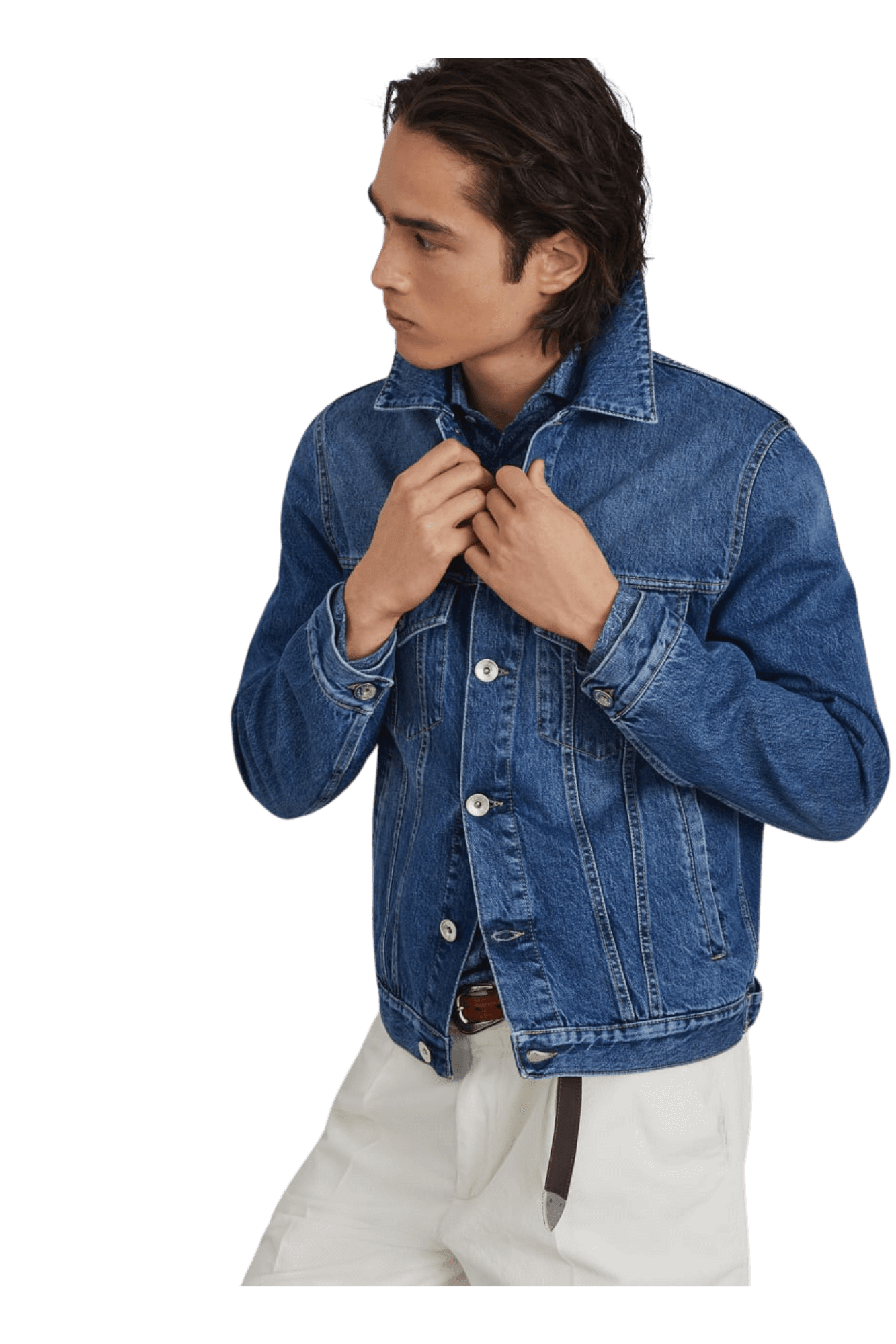 Brunello Cucinelli Men's Denim Four-pocket Jacket