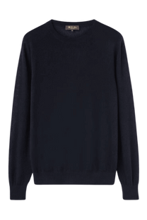 <tc>Loro Piana</tc> Jersey de cuello redondo Camino para hombre