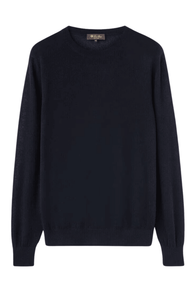 <tc>Loro Piana</tc> Jersey de cuello redondo Camino para hombre