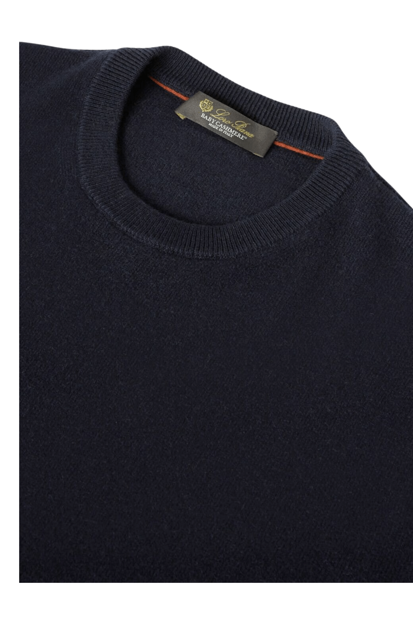<tc>Loro Piana</tc> Cuello redondo clásico para hombre