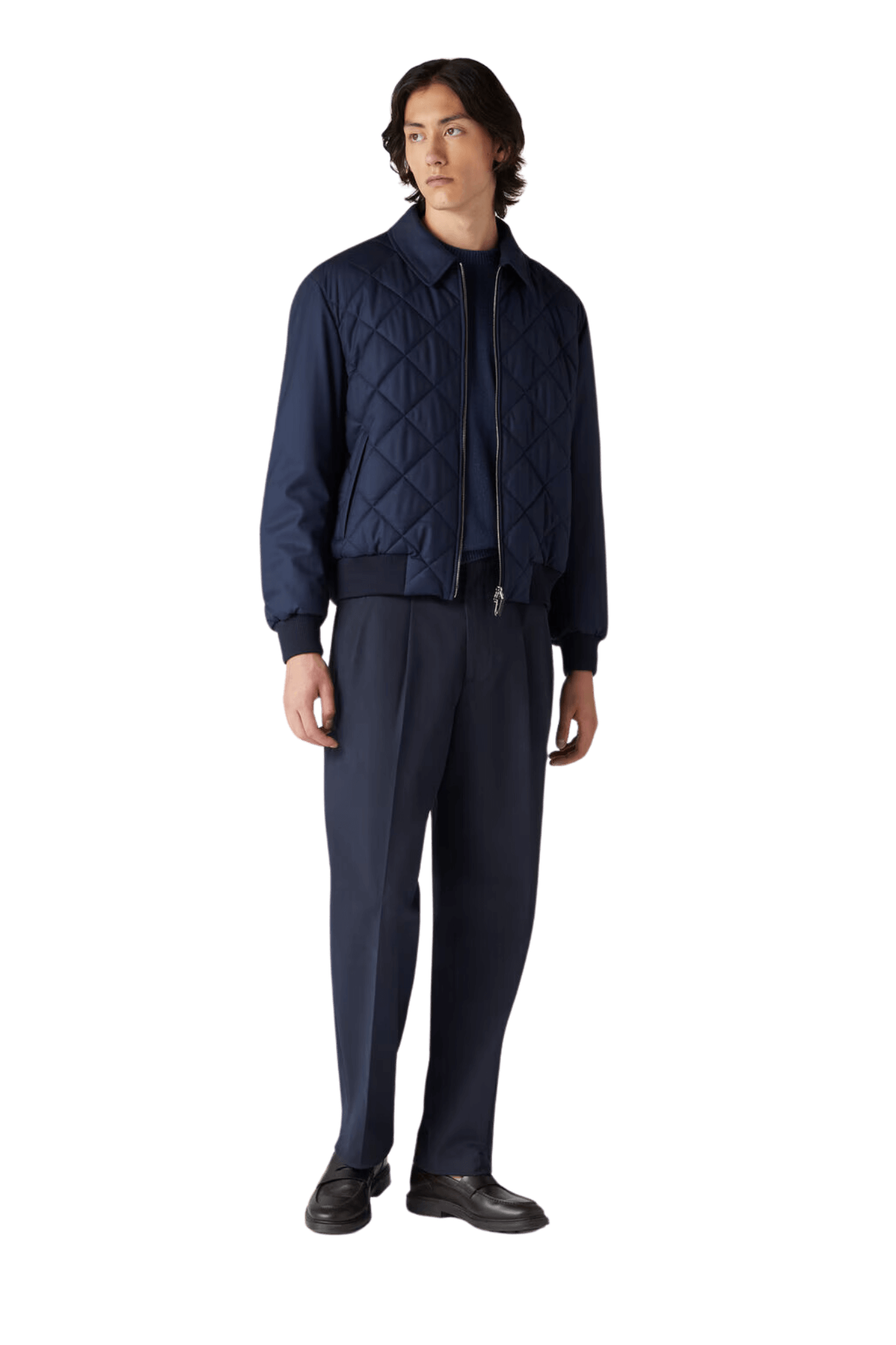 <tc>Loro Piana</tc> 男士 Ampay 飞行员夹克