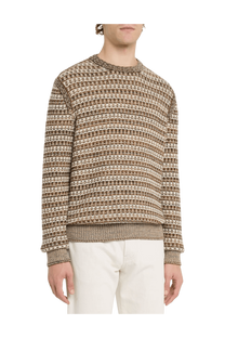 <tc>Loro Piana</tc> Suéter de cuello redondo de punto de cachemira Mancora para hombre