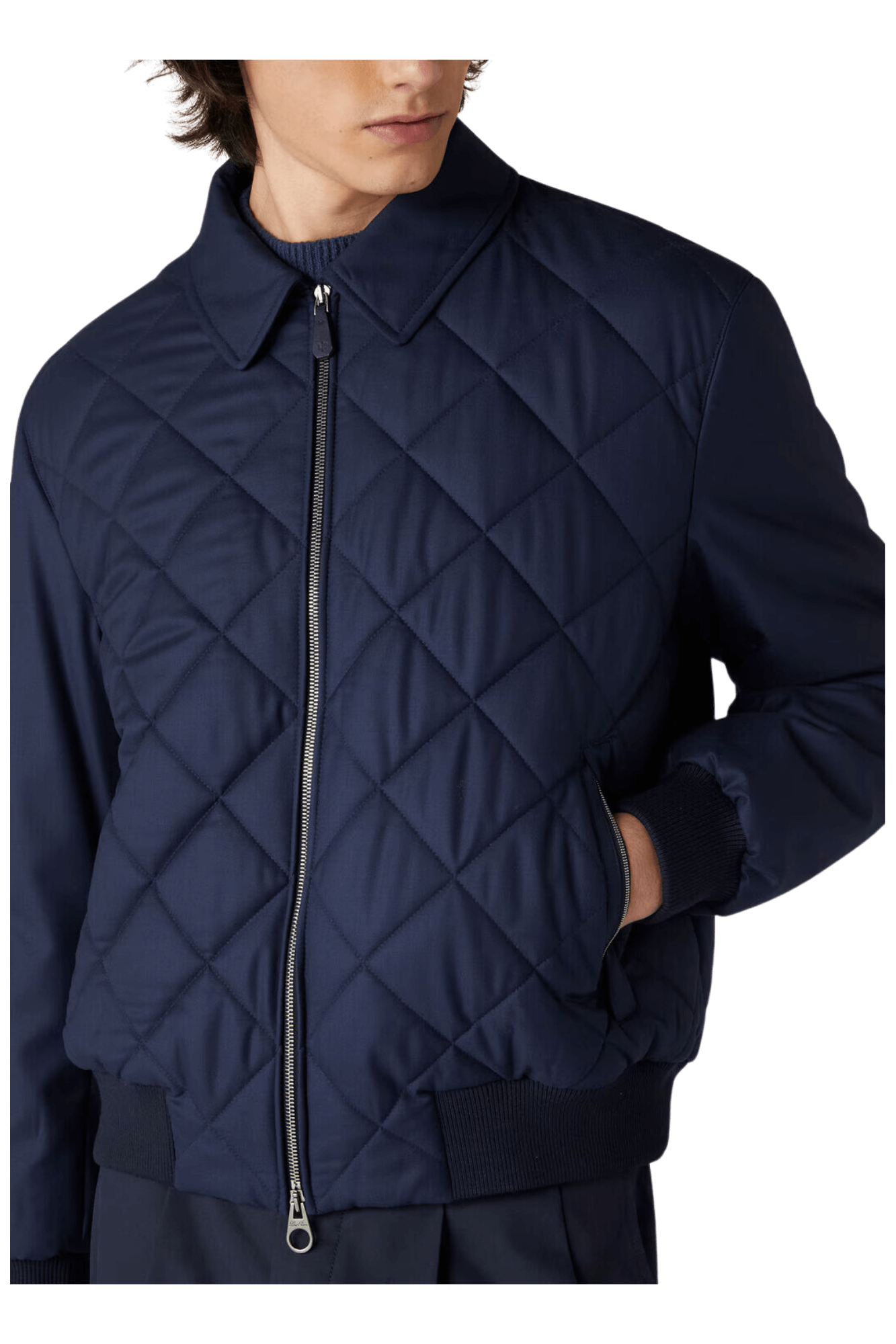 <tc>Loro Piana</tc> 男士 Ampay 飞行员夹克