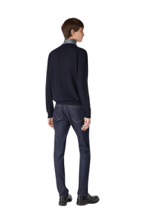 <tc>Loro Piana</tc> Jersey de cuello redondo Camino para hombre