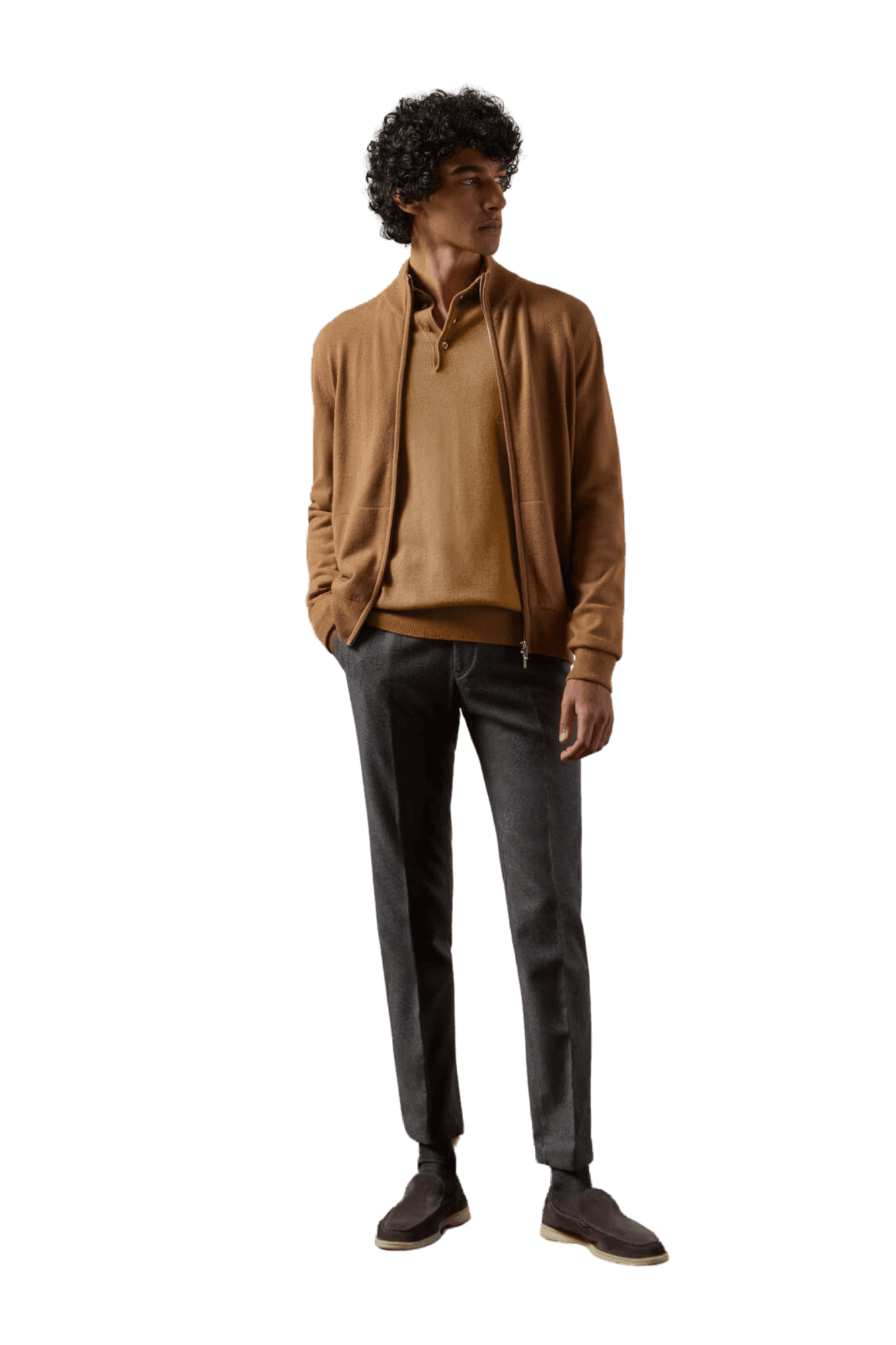 <tc>Loro Piana</tc> Polo Vicuña para hombre