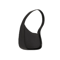 The Row Half Moon Bag in Leather (Grained Calfskin)