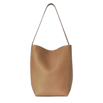 The Row Medium N/S Park Tote Bag in Leather