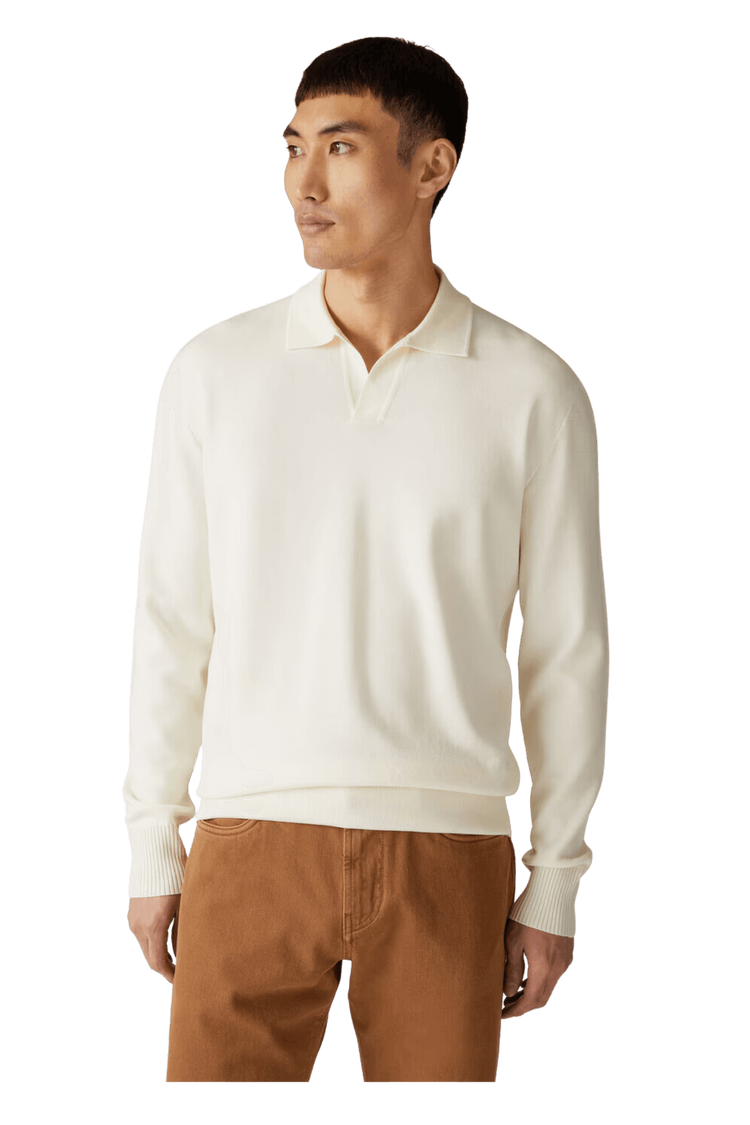 Loro Piana Men's Buttonless Polo-Shirt