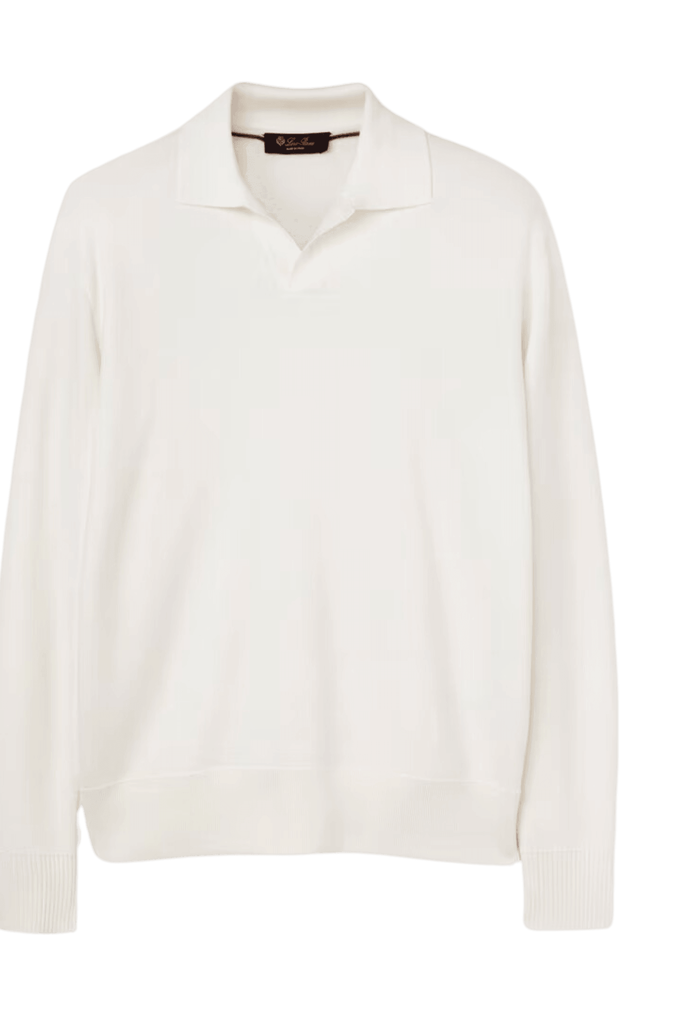 Loro Piana Men's Buttonless Polo-Shirt