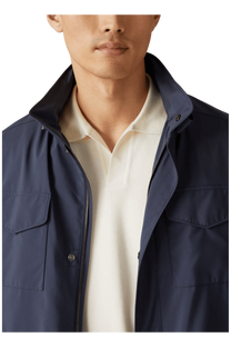 Loro Piana Men's Buttonless Polo-Shirt