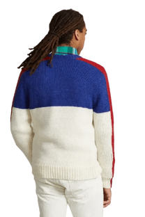 <tc>Ralph Lauren</tc> เสื้อสเวตเตอร์โปโลสกีผสมขนสัตว์สำหรับผู้ชาย